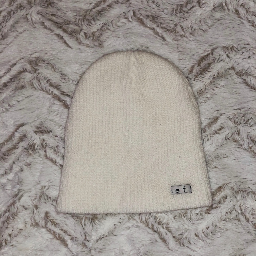 White Neff Beanie